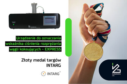 Łukasiewicz-ITR ze złotym medalem targów INTARG