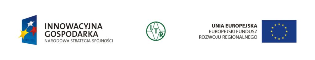 Logo Innowacyjna Gospodarka, ITR, Unia Euorpejska Europejski Fundusz Rozwoju Regionalnego